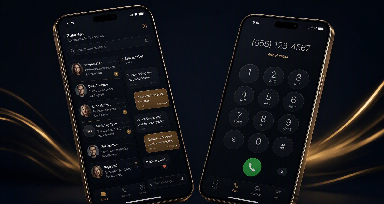 T6 Ping texting and calling